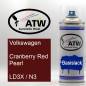 Preview: Volkswagen, Cranberry Red Pearl, LD3X / N3: 400ml Sprühdose, von ATW Autoteile West.